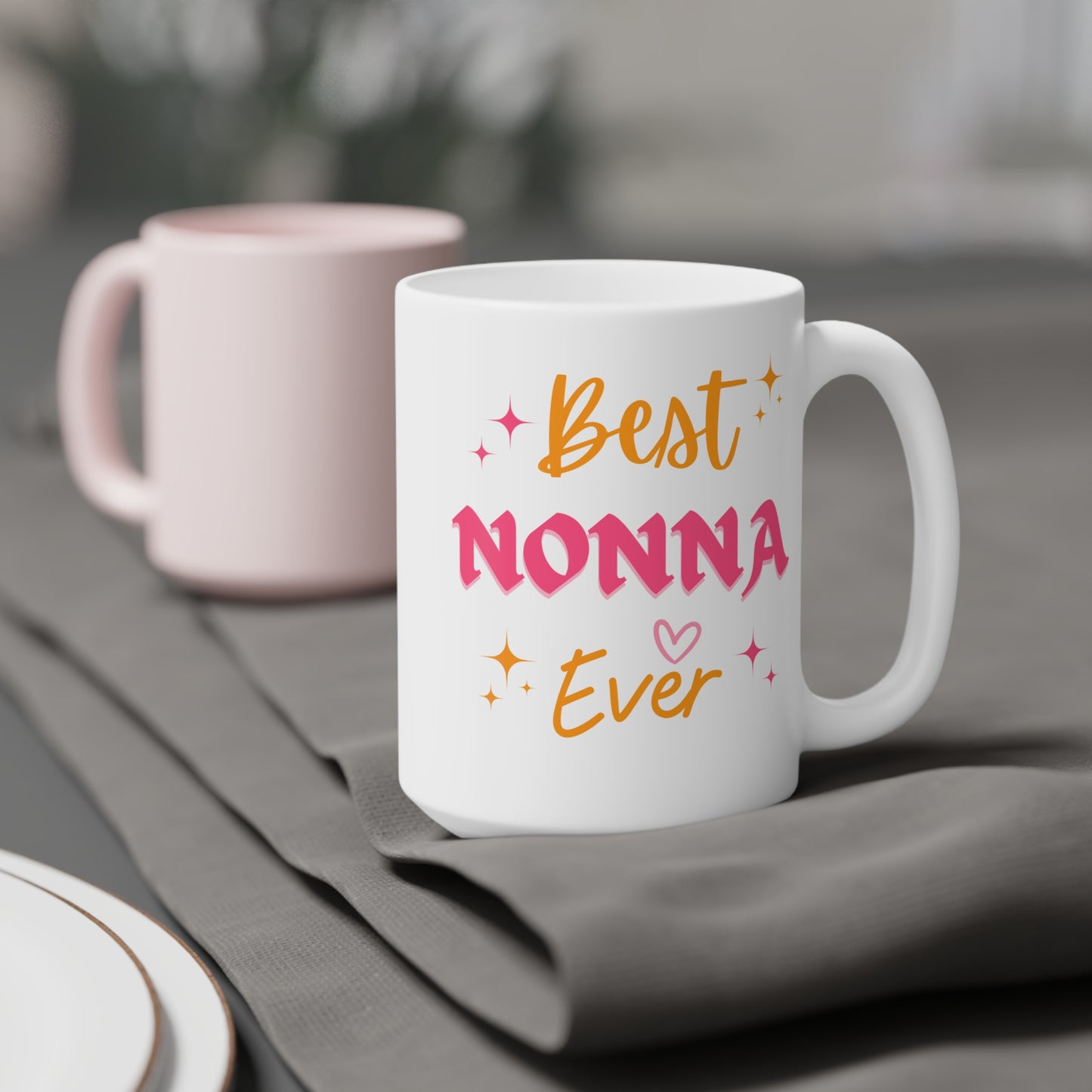 Italian - Best Nonna Ever - Ceramic Mugs (11oz\15oz\20oz)
