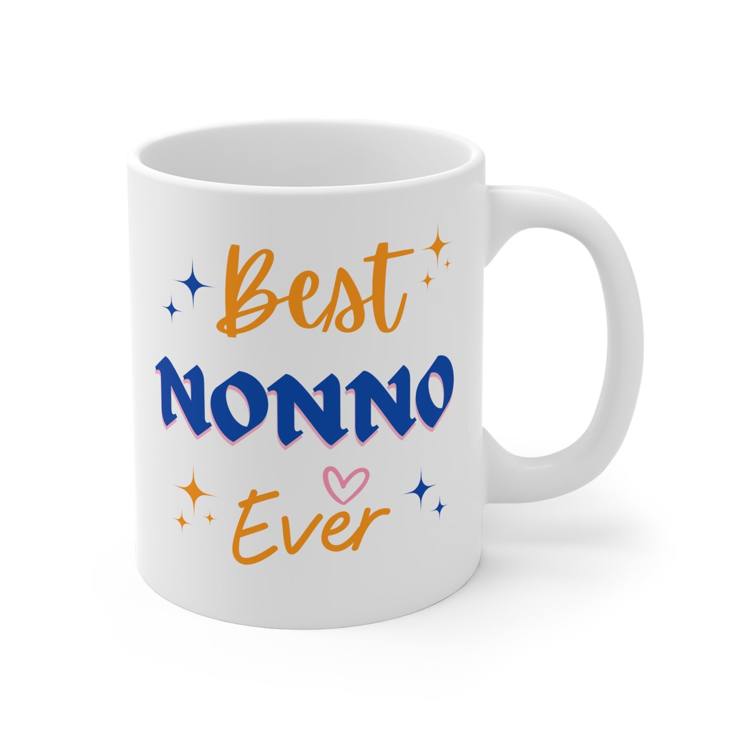 Italian - Best Nonno Ever - Ceramic Mugs (11oz\15oz\20oz)