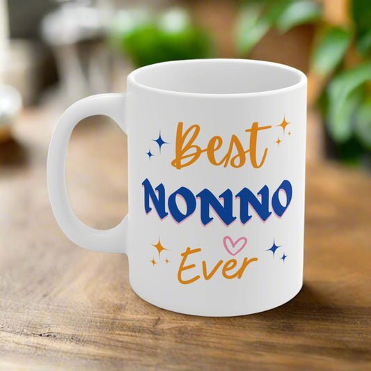 Italian - Best Nonno Ever - Ceramic Mugs (11oz\15oz\20oz)